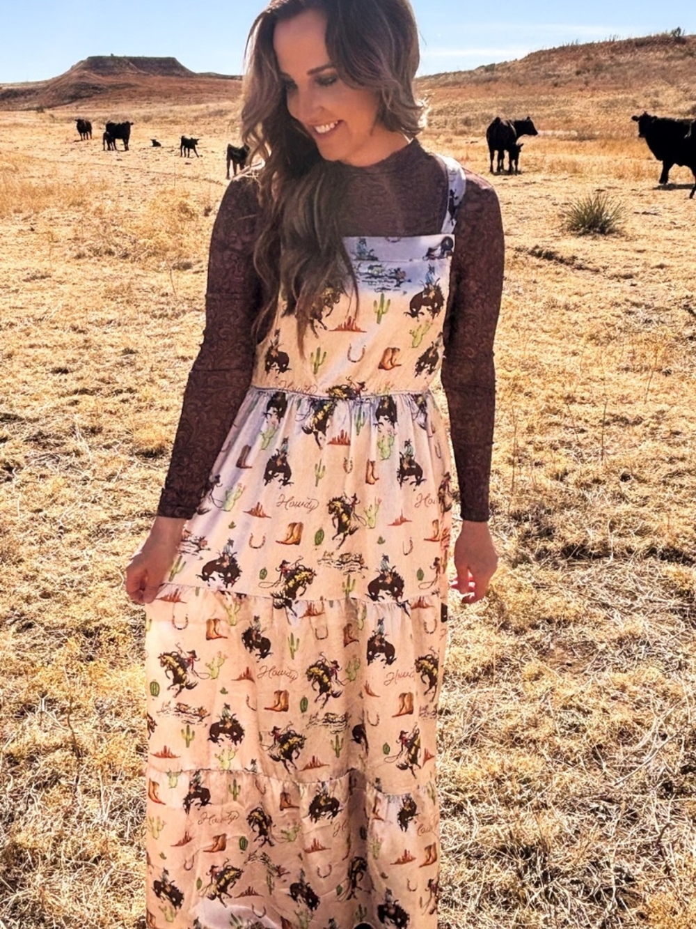 Cowgirl Confetti Dress